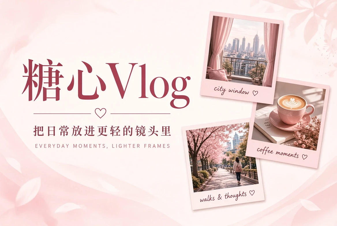 糖心Vlog日常影像封面